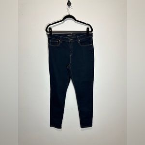 Michael Kors Dark Wash Skinny Jeans Ankle Length